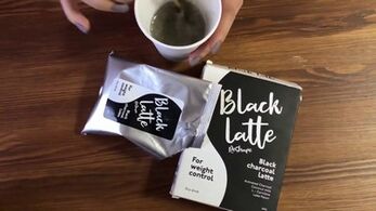 The experience of using black coal Latte Latte