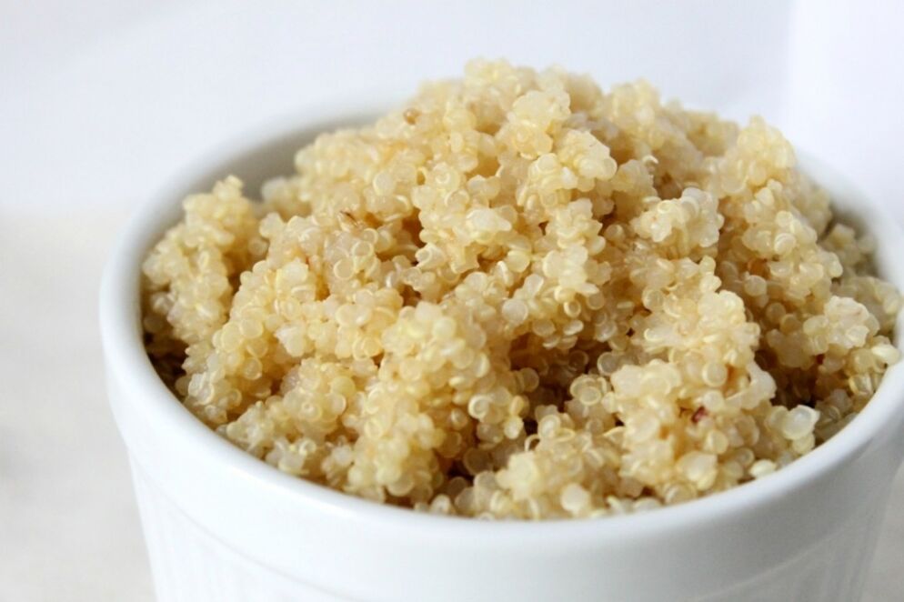 quinoa for a diet with 6 petals