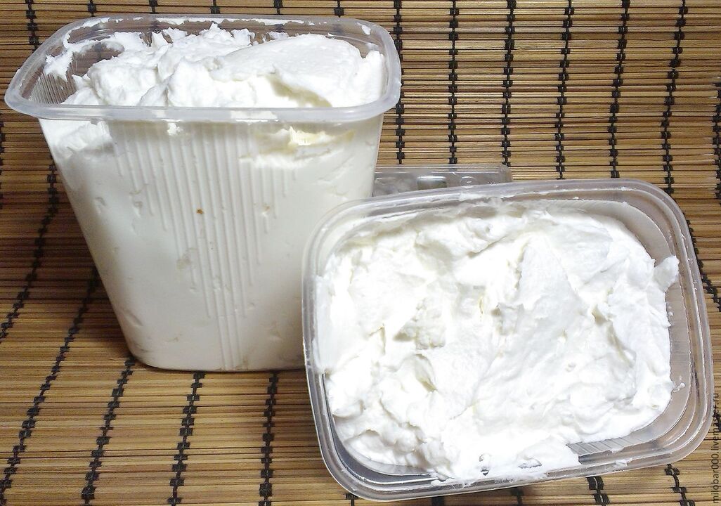 pasty curd for weight loss with 5 kg per week