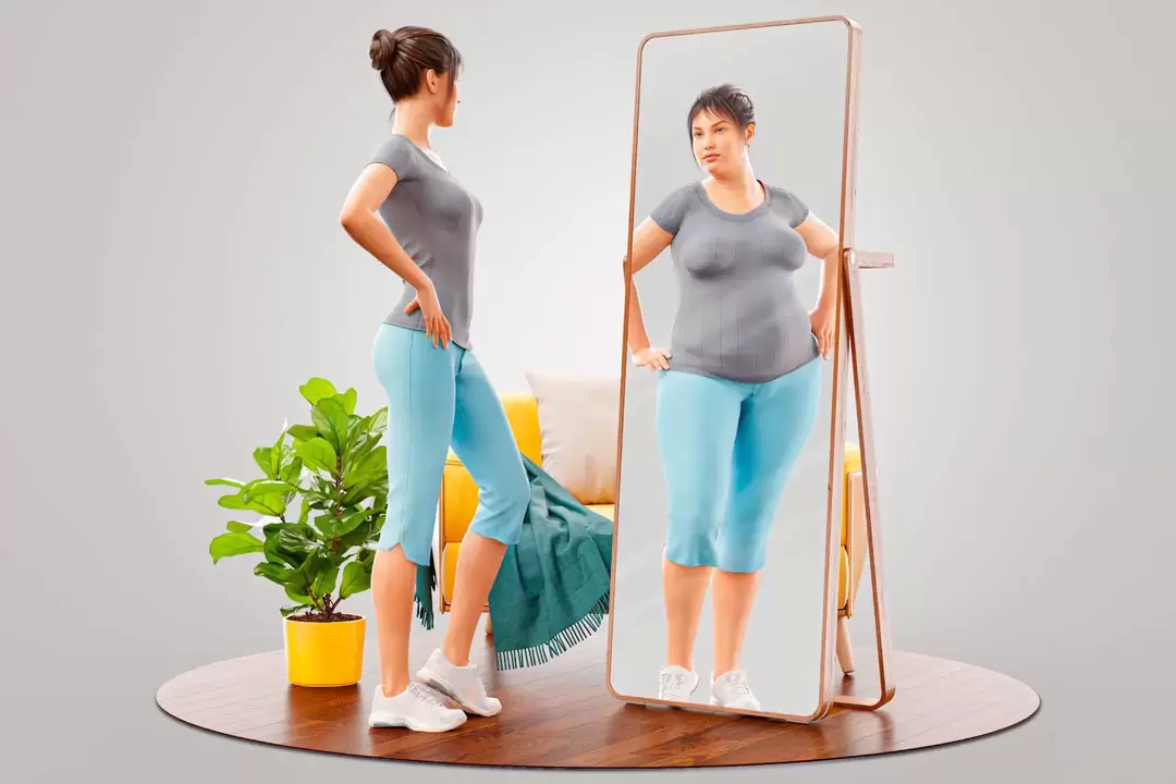 By imagining that you have a slim figure, you can motivate yourself to lose weight. 