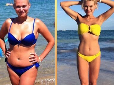 watermelon diet before and after pictures